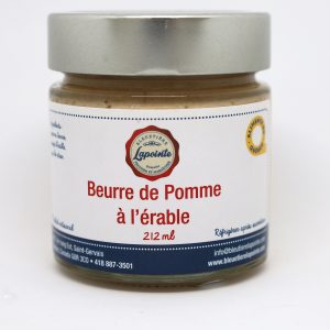 Beurre de pomme à l'érable