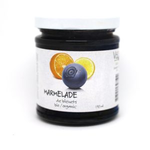 Marmelade de bleuets bio