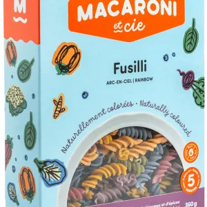 Fusilli arc-en-ciel