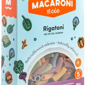 Rigatoni arc-en-ciel