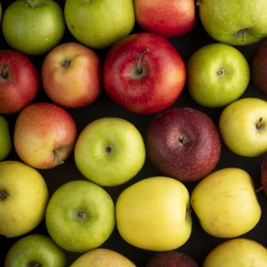 Pommes fraîches (diverses variétés)